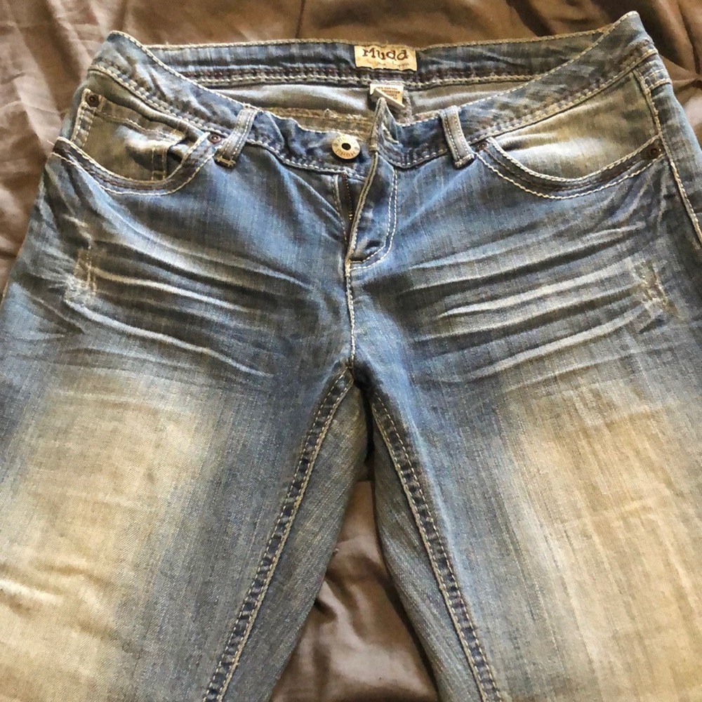 Vintage, Y2K, authentic early 2000s Mudd jeans
